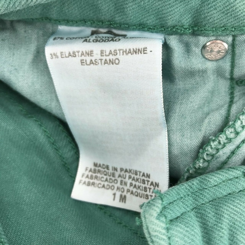 Levis 535 Legging Skinny Jeans Size 1 Medium Green - Picture 5 of 6